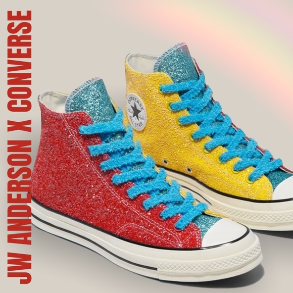 Men's JW Anderson x Converse sneakers collab - Picture 2 of 7